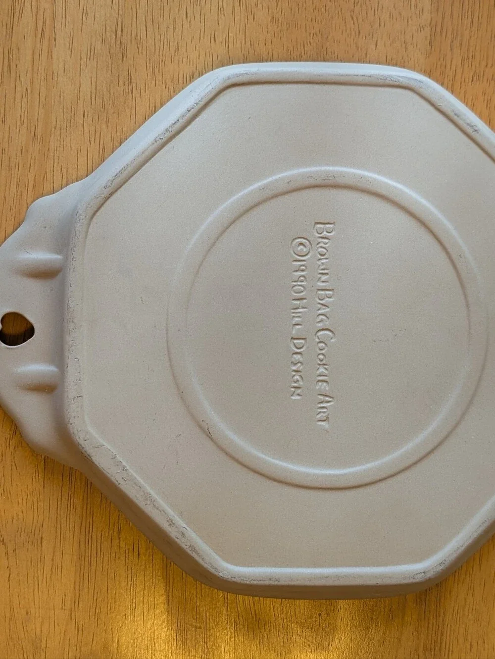 Brown Bag Cookie Art, Shortbread Stoneware Pan